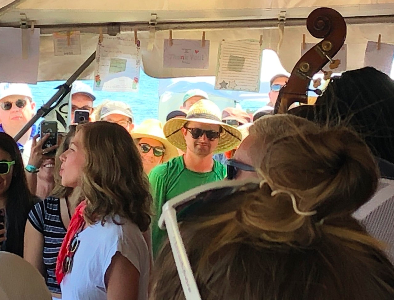 Newport 2019 Rachel Price in Foundation tent